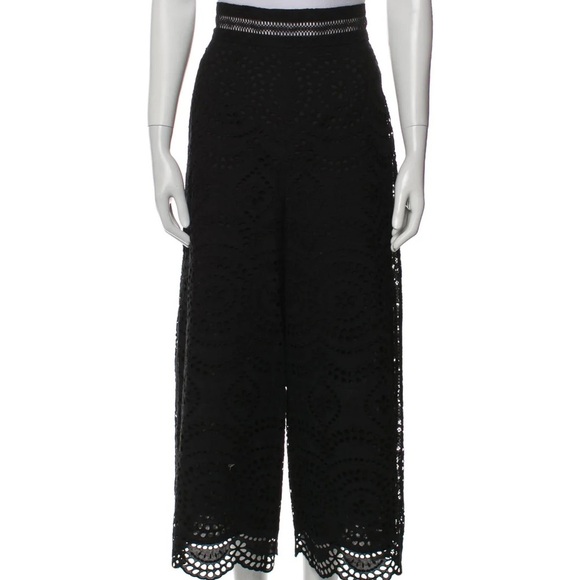 ZIMMERMANN High-Rise Wide Leg Pants Size Zimmermann 2 - Picture 4 of 7